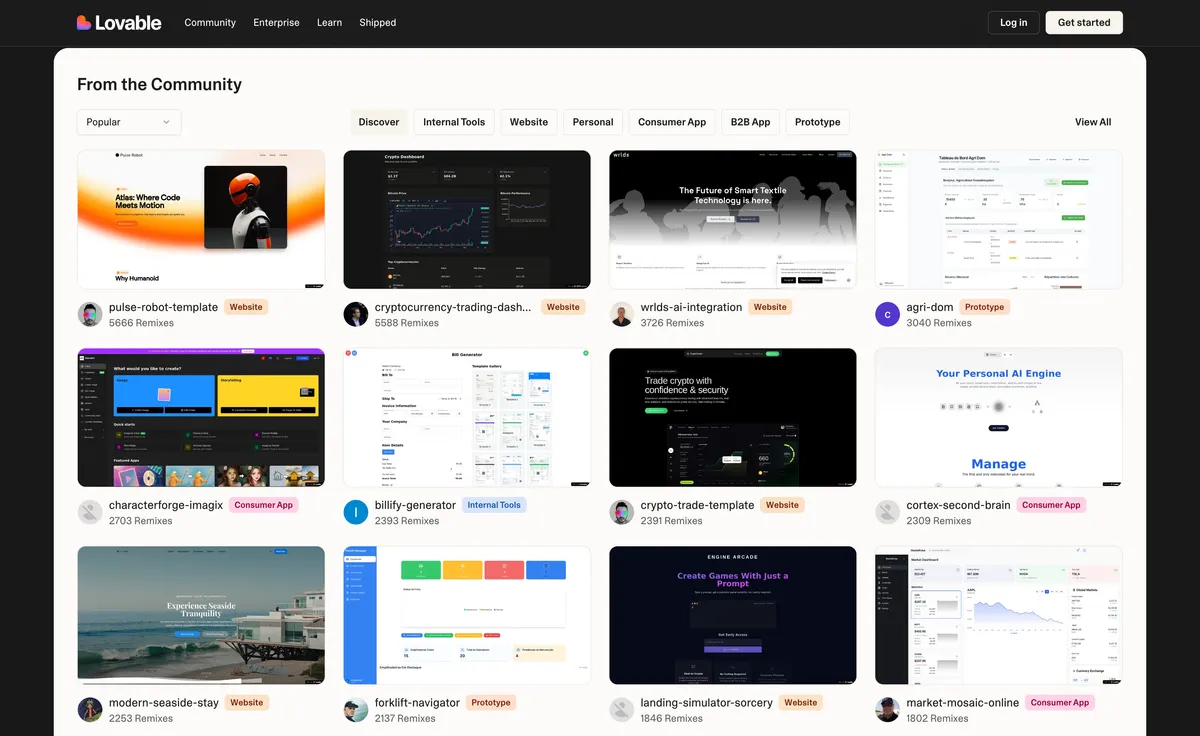 Lovable UI